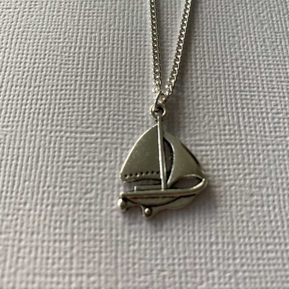 Sailboat Pendant Necklace